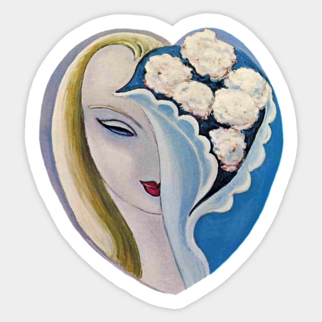 Layla - Derek and the Dominos Sticker by thgsunset